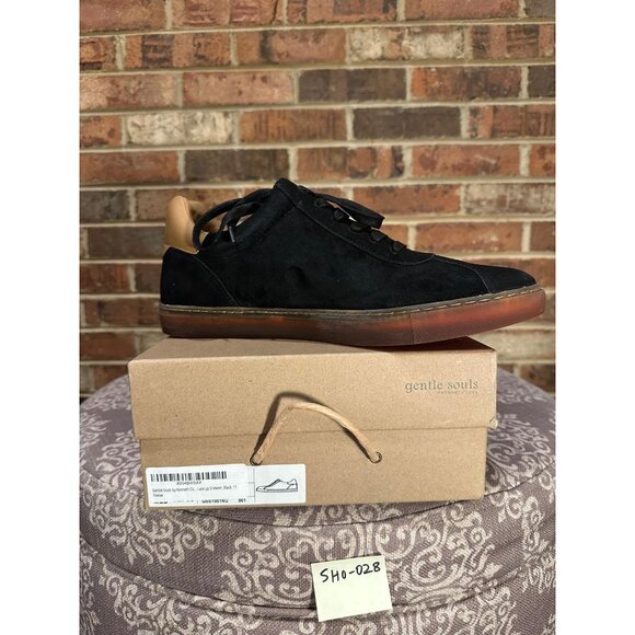 Gentle Souls by Kenneth Cole Women's Lace Up Nyle Sneaker Black Size 11 - Picture 8 of 8